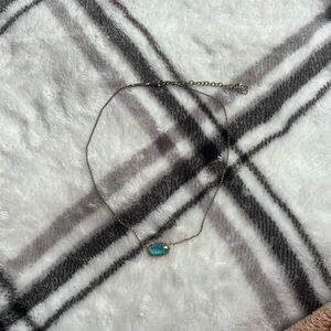 Kendra Scott Blue and Gold Necklace Elegant Jewelry